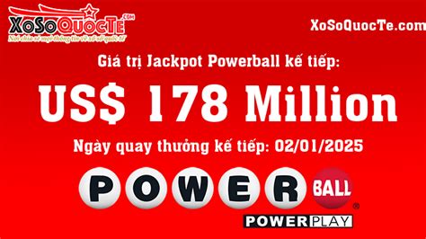 KẾT QUẢ XỔ SỐ POWERBALL .